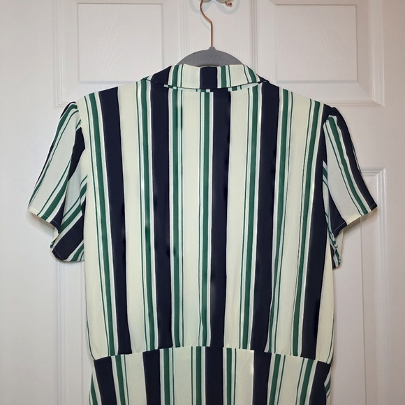 ModCloth Striped Wrap Dress Sz 2X - Picture 7 of 12